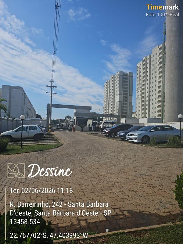 Foto de Apartamento em leilão no Condomínio Residencial das Águas em Santa Bárbara D'oeste - SP