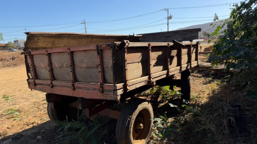 Foto de CARRETA PARA TRATOR DE PNEUS, NO ESTADO EM QUE SE ENCONTRA