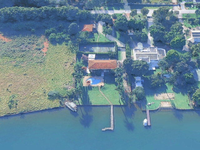 Foto de Mansão, margens do Lago Paranoá, A.T.: 5.625m², Lago Norte, Brasília/DF