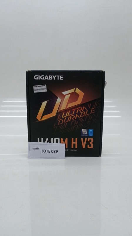 Foto de Placa-Mãe Gigabyte H410M H V3 Rev. 1.0 Intel LGA 1200 mATX DDR4 Preto - H410M H V3