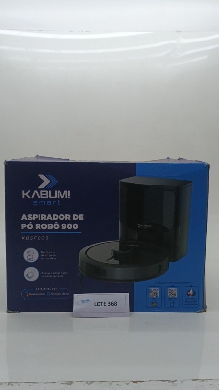 Foto de Robô Aspirador e Passa Pano KABUM! smart 900 - 5 Modos de Limpeza Base 2 em 1 Mapeamento 3D - 127v - Preto - KBSF009