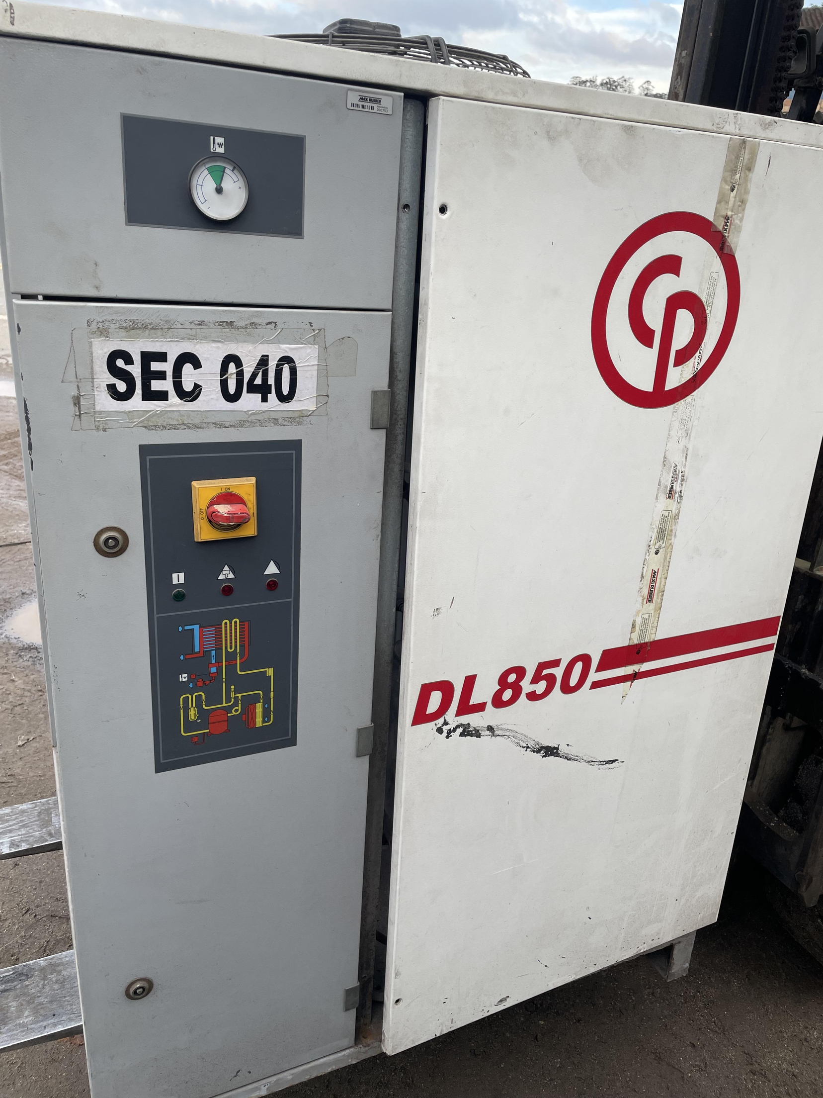 Foto de Secador de Ar Comprimido Chicago Pneumatic DL 850 (A15)