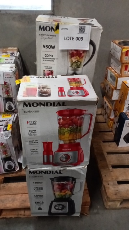 Foto de LIQ 12VEL MONDIAL L1400 J/VIDRO 1400W PTO/INX 220V | LIQ 12VEL MONDIAL TURBO INOX RED L1100 1100W 220V | LIQ 5VEL/PUL MONDIAL L900FB C/FILTRO BLACK 220V | LIQ 2VEL MONDIAL EASY POWER L-550 550W PT 220V | LIQ 2VEL MONDIAL EASY POWER L-550 550W PT 220V | LI