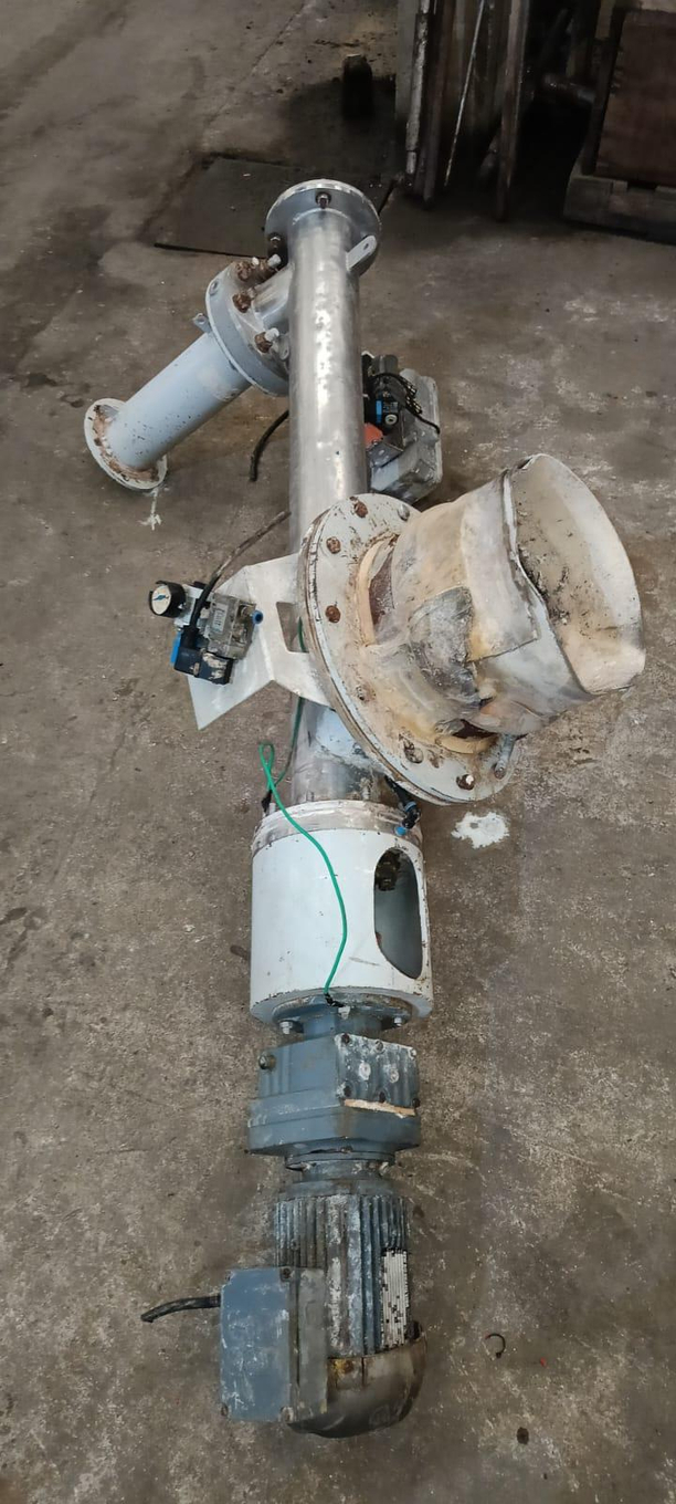 Foto de ROSCA TRANSPORTADORA EM AÇO INOX, COM VALULA ATUADOR ELETRICO