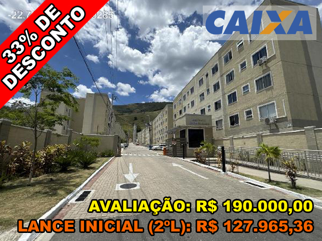 Foto de Apartamento em leilão no Residencial Jardim do Atalaia em Nova Iguaçu - RJ