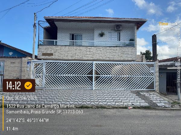 Foto de Casa em leilão no bairro Samambaia em Praia Grande - SP