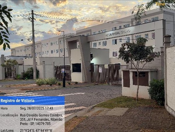 Foto de Apartamento em leilão no bairro Jardim Ouro Branco em Ribeirão Preto - SP
