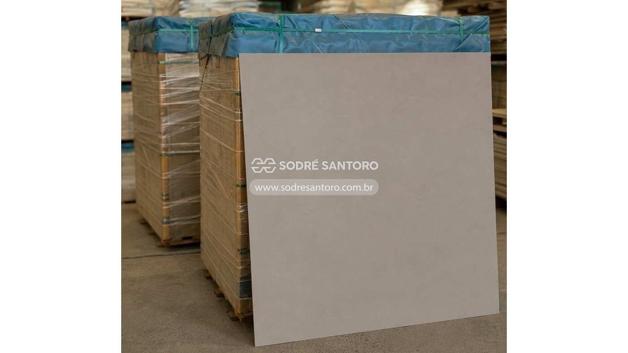Foto de 210,96 m² porcelanato linha c - 121x121 griggio