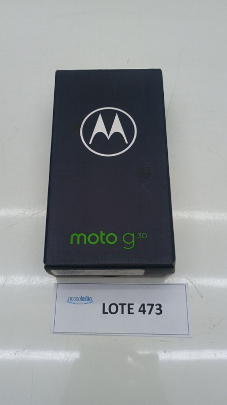 Foto de Smartphone Motorola Moto G30 128GB RAM 4GB Octa-Core Câmera Quádrupla 5000mAh White Lilac - PAMK0001BR