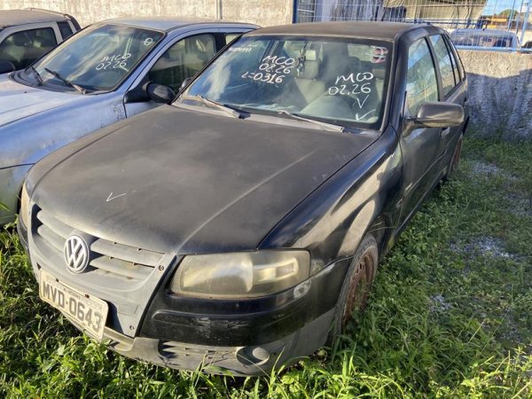 Foto de VW/GOL 1.6 POWER, ANO/MOD 2008/2008, COR PRETA, COMBUSTIVEL ALCOOL/GASOLINA, PLACA MVD0643 - AL, RENAVAM 959609890, ID CHASSI 9BWCB05W08T209