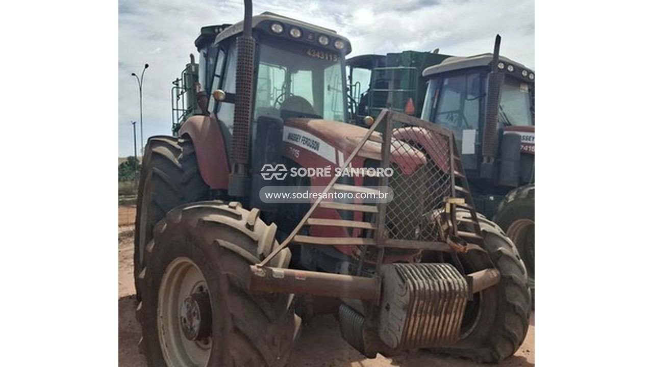 Foto de trator agrícola massey ferguson 7415 - 2015