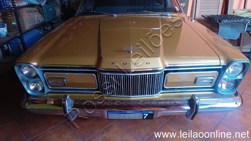 Foto de FORD / GALAXIE 500 LTD LANDAU ano: 1974 cor Amarela - Com Manual (Placa PRETA)