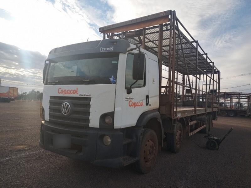 Foto de CAMINHÃO TRANS. FRANGO VIVO VOLKSWAGEN 30.280 CRM 8X2, 2019/2020, Placa FINAL 0 (PR), (Ref.: 26997)