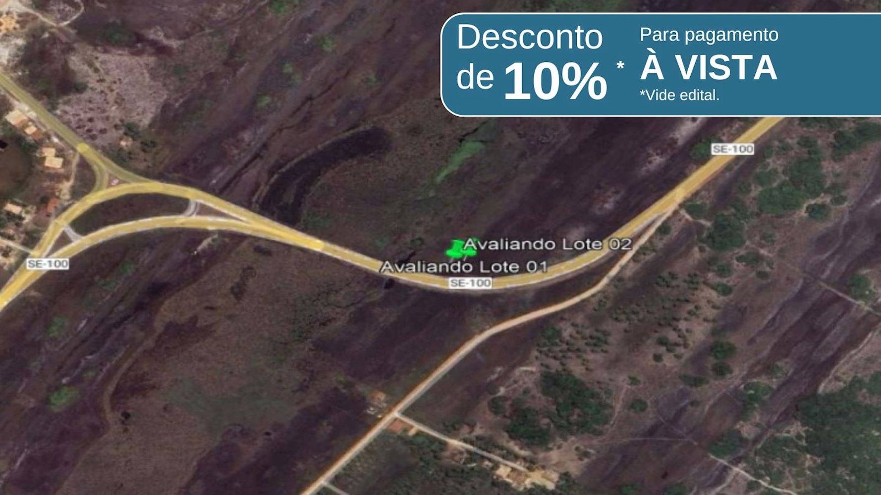 Foto de Terreno em leilão no bairro Vila Rica dos Abais em Itaporanga D'ajuda - SE