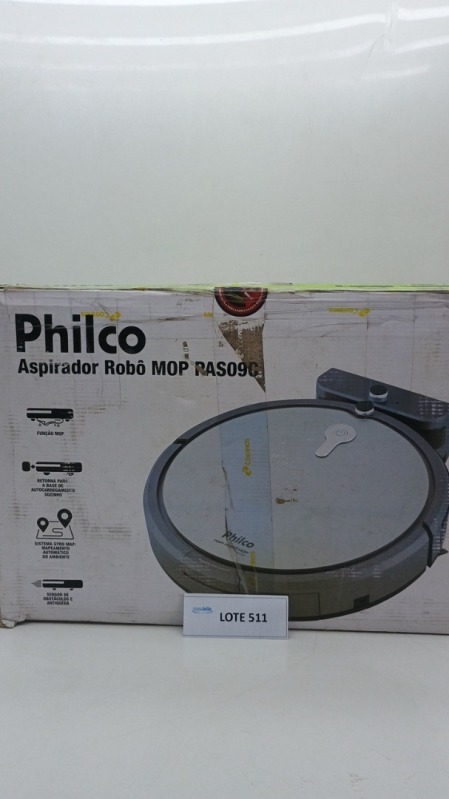 Foto de Aspirador Robô Philco PAS09C MOP Bivolt Cinza - 54903070