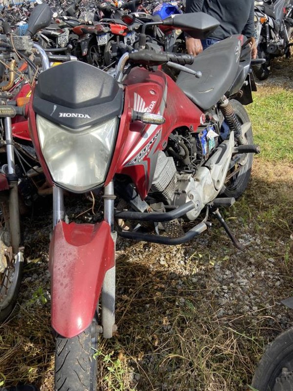 Foto de HONDA/CG 150 TITAN EX, ANO/MOD 2014/2014, COR VERMELHA, COMBUSTIVEL ALCOOL/GASOLINA, PLACA ORF9597 - AL, RENAVAM 1018746223, ID CHASSI 9C2KC