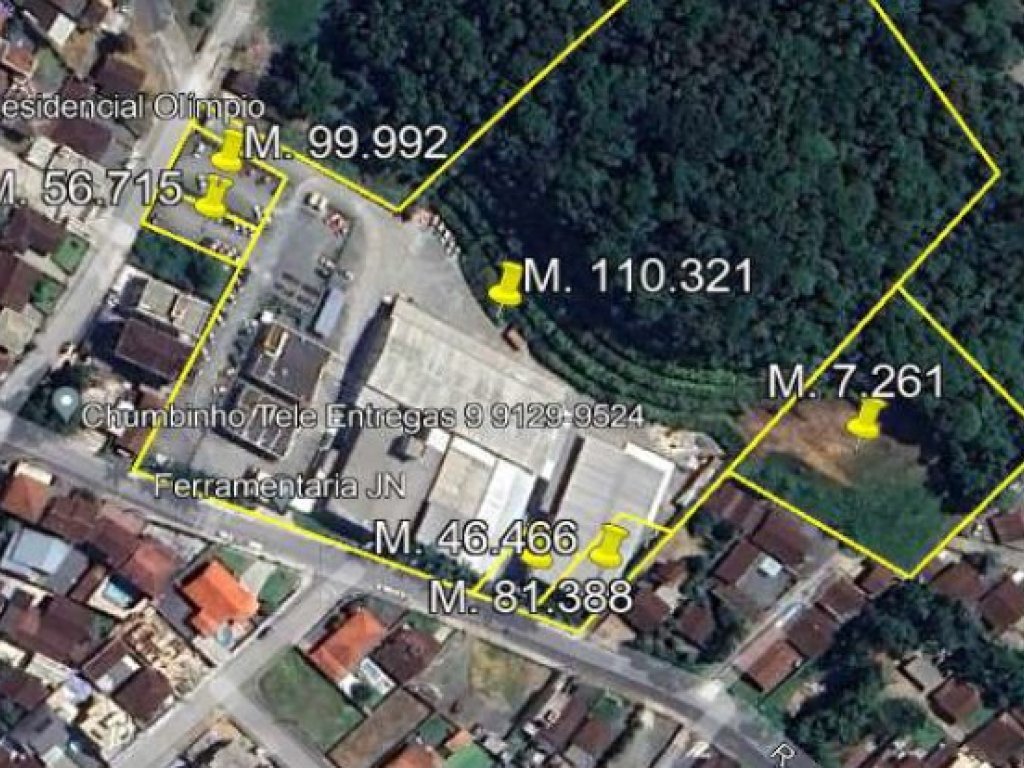Foto de Terreno em leilão no bairro Iririú em Joinville - SC