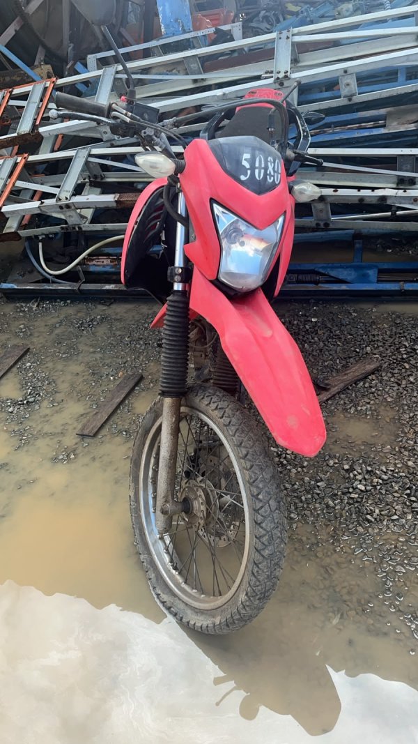 Foto de HONDA/NXR160 BROS ESDD, ANO/MOD 2019/2019, COR VERMELHA, COMBUS ALCO/GASOL, PLACA QMG4873, Nº 5080. (APROX. 109.018 KMS RODADOS)
