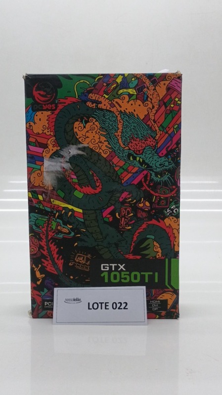Foto de Placa de Vídeo GTX 1050 Ti PCyes NVIDIA Geforce 4GB GDDR5 Graffiti Series - PJGF1050TI4GB / 107744