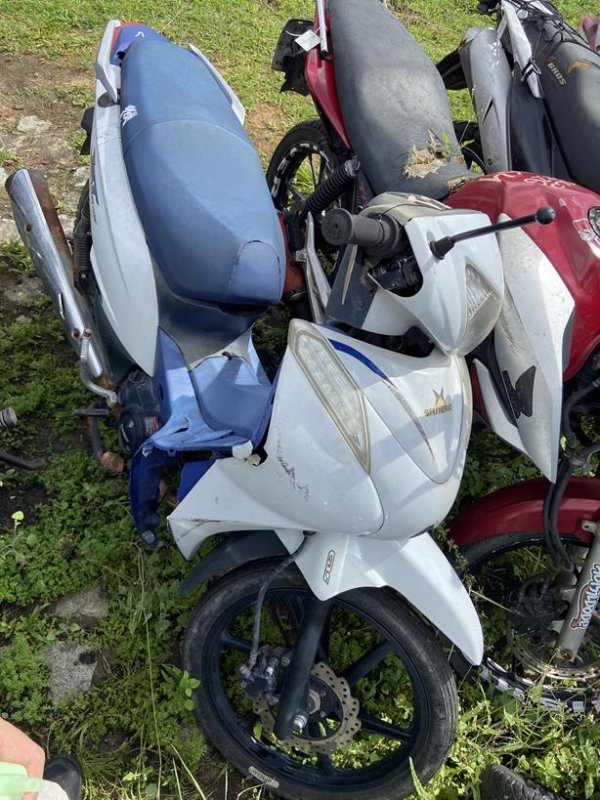 Foto de SHINERAY/XY125-6A, ANO/MOD 2024/2024, COR BRANCA, COMBUSTIVEL GASOLINA, PLACA 1 EMPLAC - N/I, RENAVAM N/I, ID CHASSI 99HJTS125RS010211, ID M