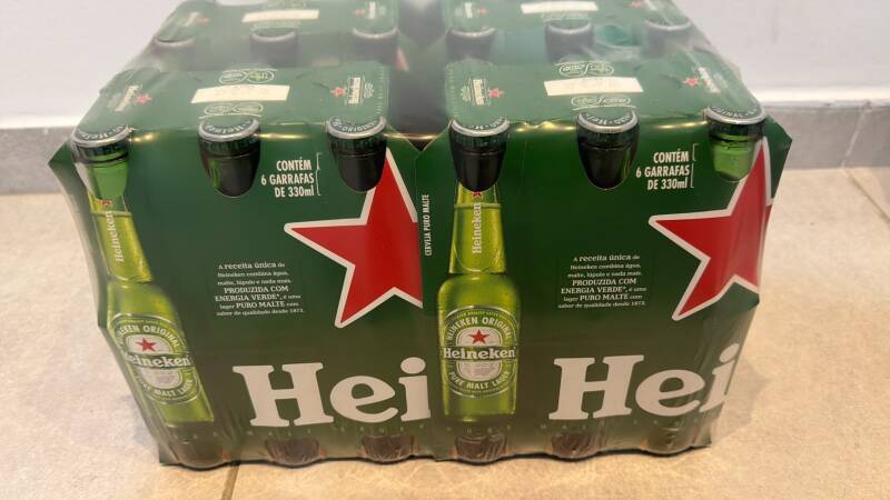 Foto de CAIXA DE CERVEJA HEINEKEN