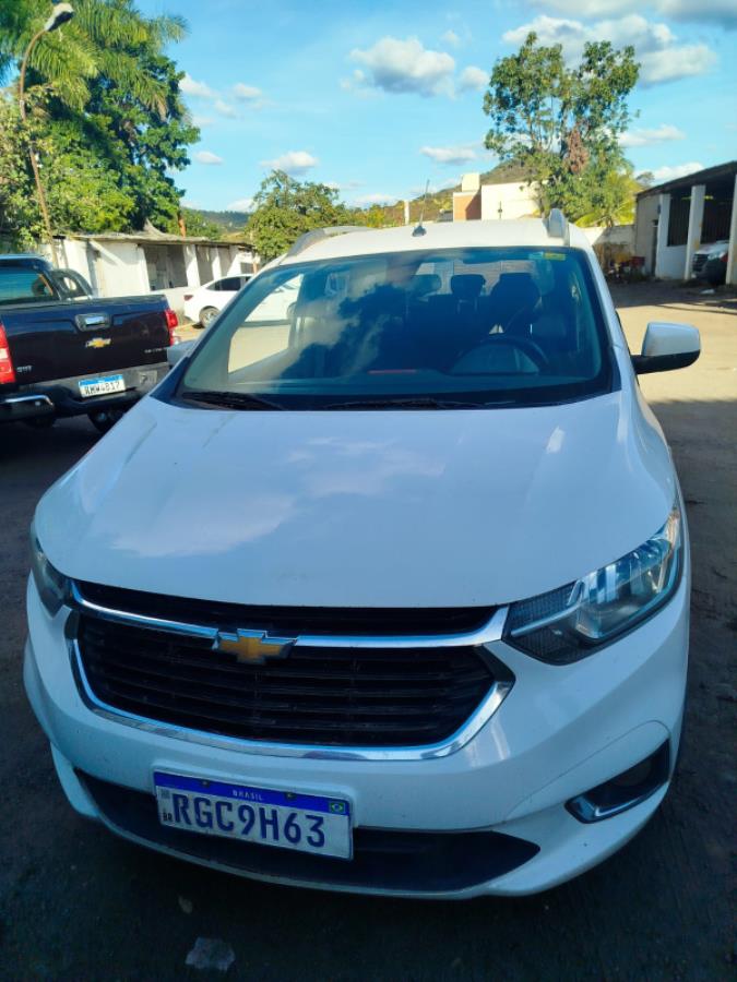 Foto de AUTOMOVEL, CHEV/SPIN 1.8L AT PREMIER, BRANCA, 2020/2021, ALCOOL/GASOLINA, CHASSI: 9BGJP7520MB141985, RENAVAM: 01247901022, NO ESTADO EM QUE SE ENCONTRA.