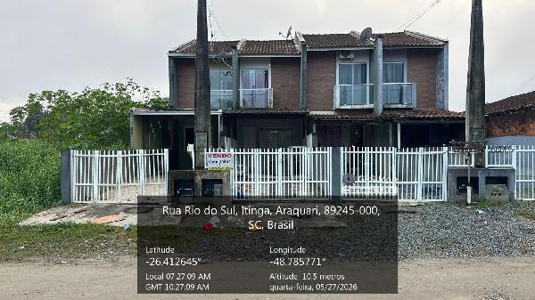 Foto de Casa em leilão no Residencial Rio do Sul em Araquari - SC