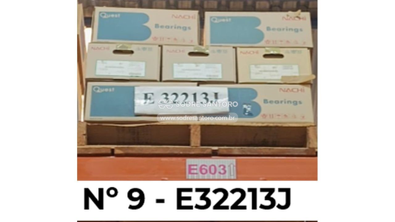 Foto de 508 ROLAMENTOS DE ROLOS CÔNICOS NACHI - E32213J
