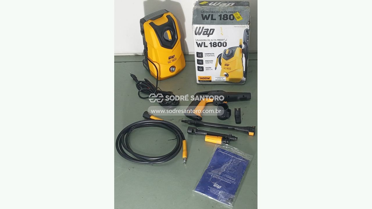 Foto de lavadora de alta pressão wap wl 1800 60hz