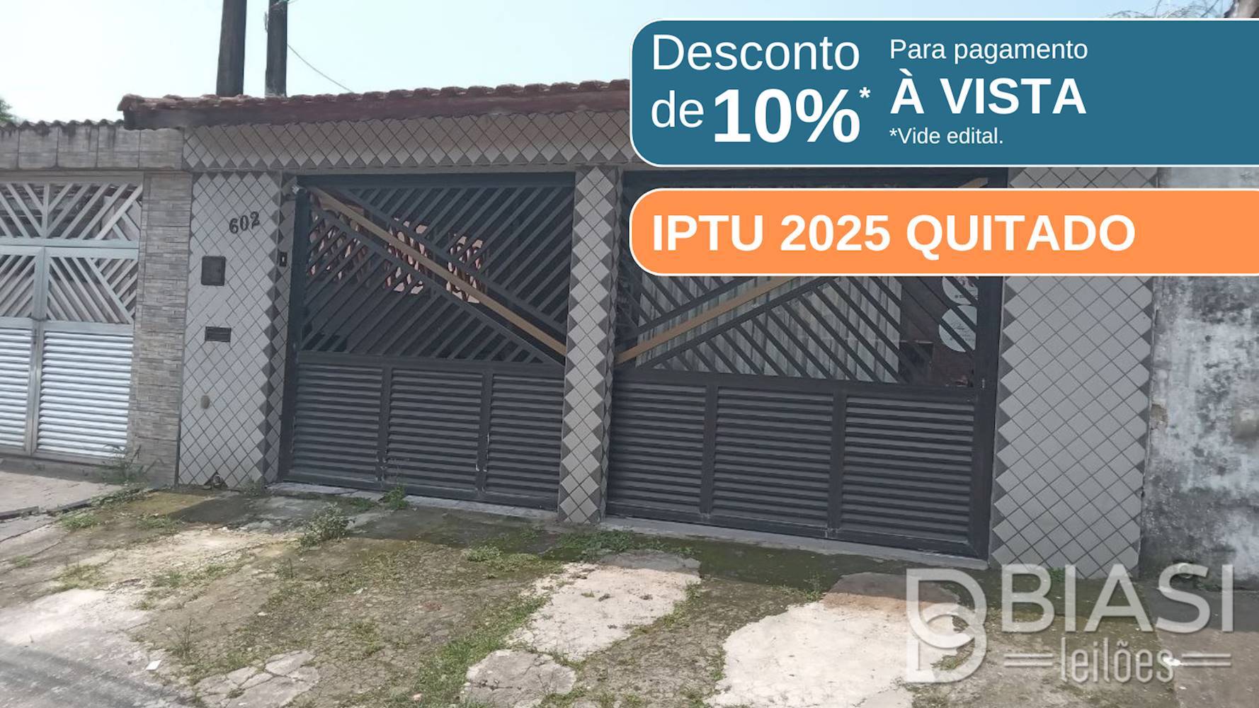 Foto de Casa em leilão em São Vicente - SP