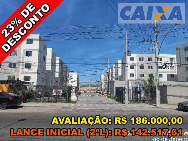 Foto de Apartamento em leilão no Residencial Jardim Margarida em Rio De Janeiro - RJ