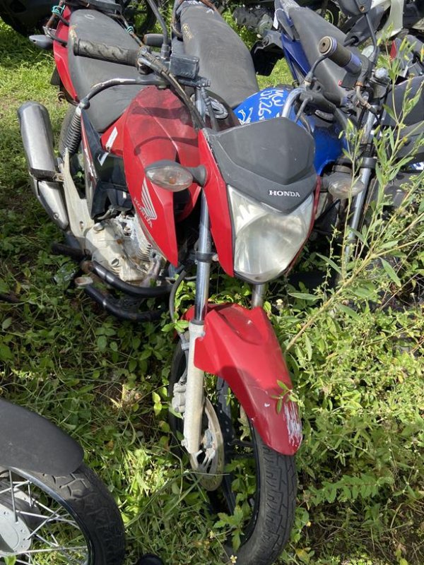 Foto de HONDA/CG 160 FAN ESDI, ANO/MOD 2017/2017, COR VERMELHA, COMBUSTIVEL ALCOOL/GASOLINA, PLACA QLF6457 - AL, RENAVAM 1128256310, ID CHASSI 9C2KC