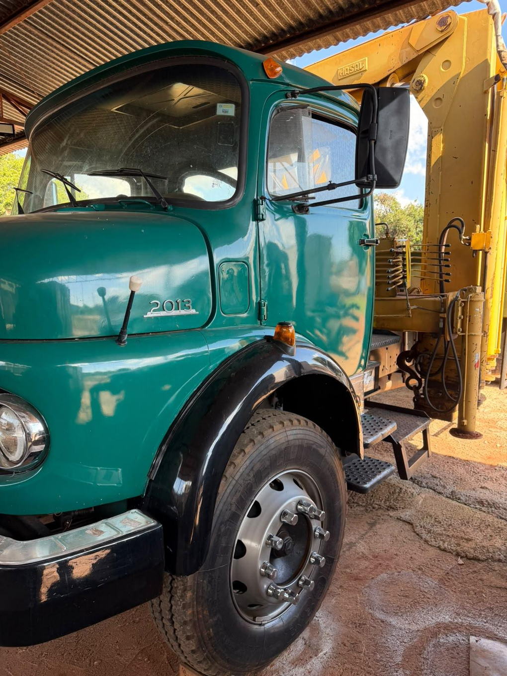 Foto de CAMINHÃO MUNCK MERCEDES-BENZ L 2013 ANO 1978 ID: #3698226