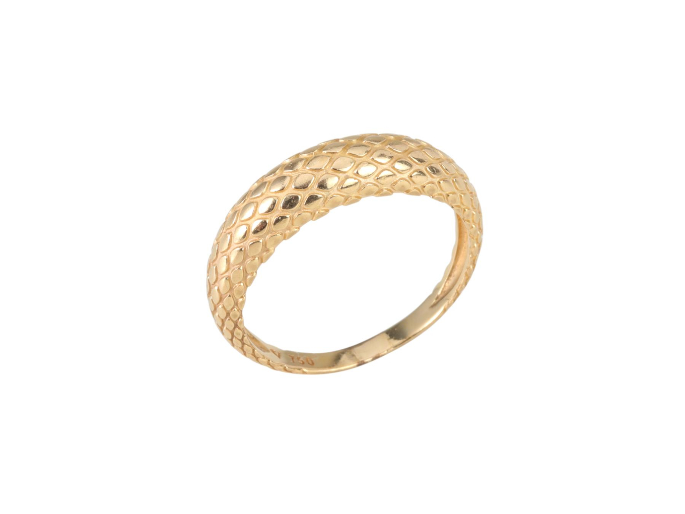 Foto de Vivara - Anel de ouro amarelo 18k. Cerca de 2,6g. Medida 17/18.