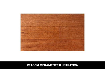 Foto de 36 metros quadrados de piso em madeira maciça, modelo Jatobá Castanho, com medidas de 12 mm a 17 mm X 12,7 mm a 76,2 mm