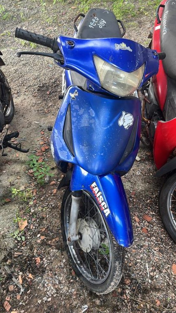 Foto de HONDA/BIZ 125 KS, ANO/MOD 2007/2007, COR AZUL, COMBUSTIVEL GASOLINA, PLACA MUF9317 - AL, RENAVAM 933156308, ID CHASSI 9C2JA04107R052321, ID