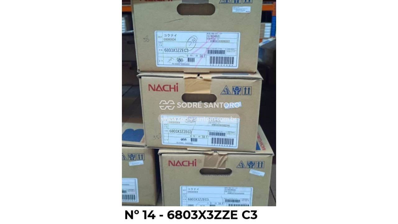 Foto de 384 rolamentos radial de esferas nachi