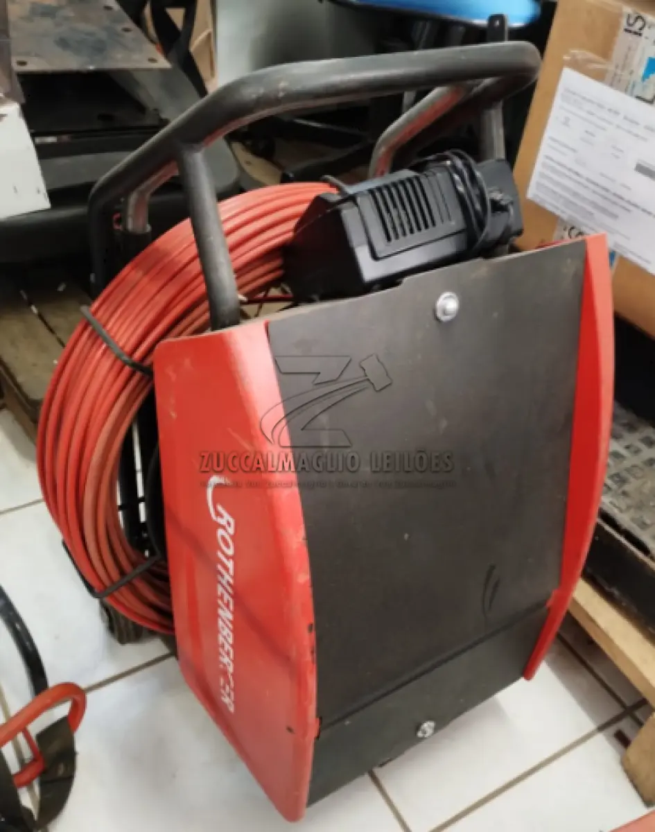 Foto de CAMERA INSPECAO TUBULACOES MARCA ROTHENBERGER, MODELO ROCAM 4 PLUS 65MX40