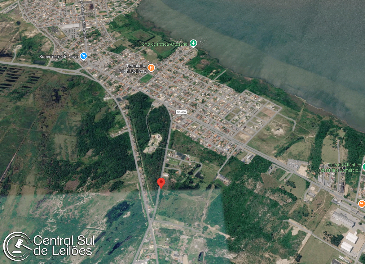 Foto de Terreno com área de 171.419,88m², com Galpão, situado em Barbacena, no Município de Laguna/SC