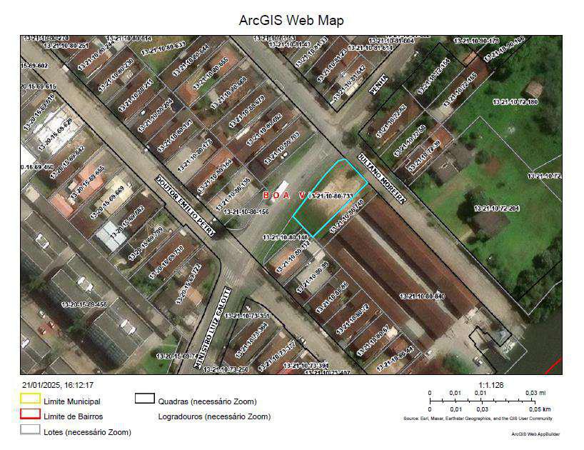 Foto de Imóvel situado na Rua Juliano Moreira, S/N - Bairro Boa Vista, Joinville /SC - Terreno com área de 400,00m², sem benfeitorias