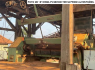 Foto de Tabaporã/MT - Torno laminador - Guilhotinas - Talha