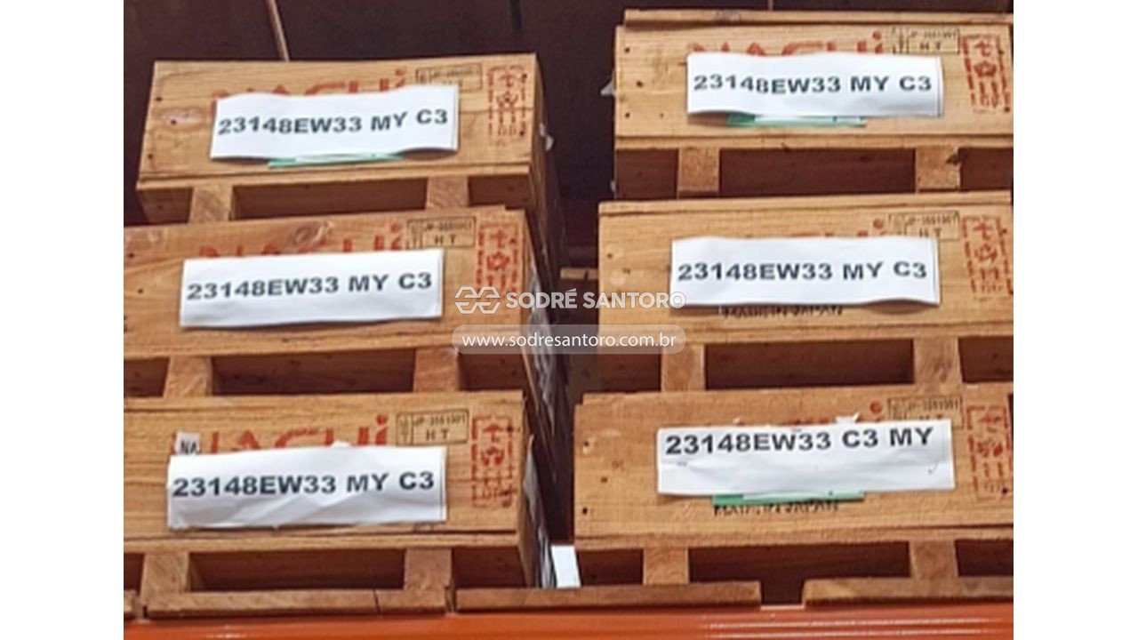 Foto de 7 rolamentos autocompensador de rolos esféricos