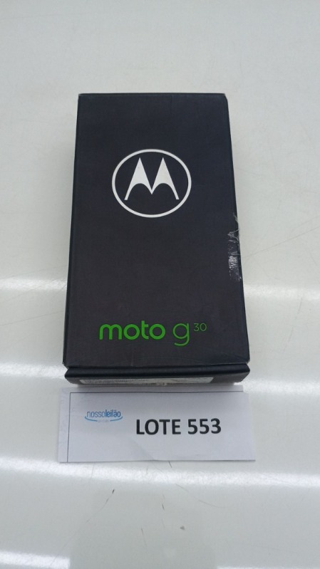 Foto de Smartphone Motorola Moto G30 128GB RAM 4GB Octa-Core Câmera Quádrupla 5000mAh White Lilac - PAMK0001BR