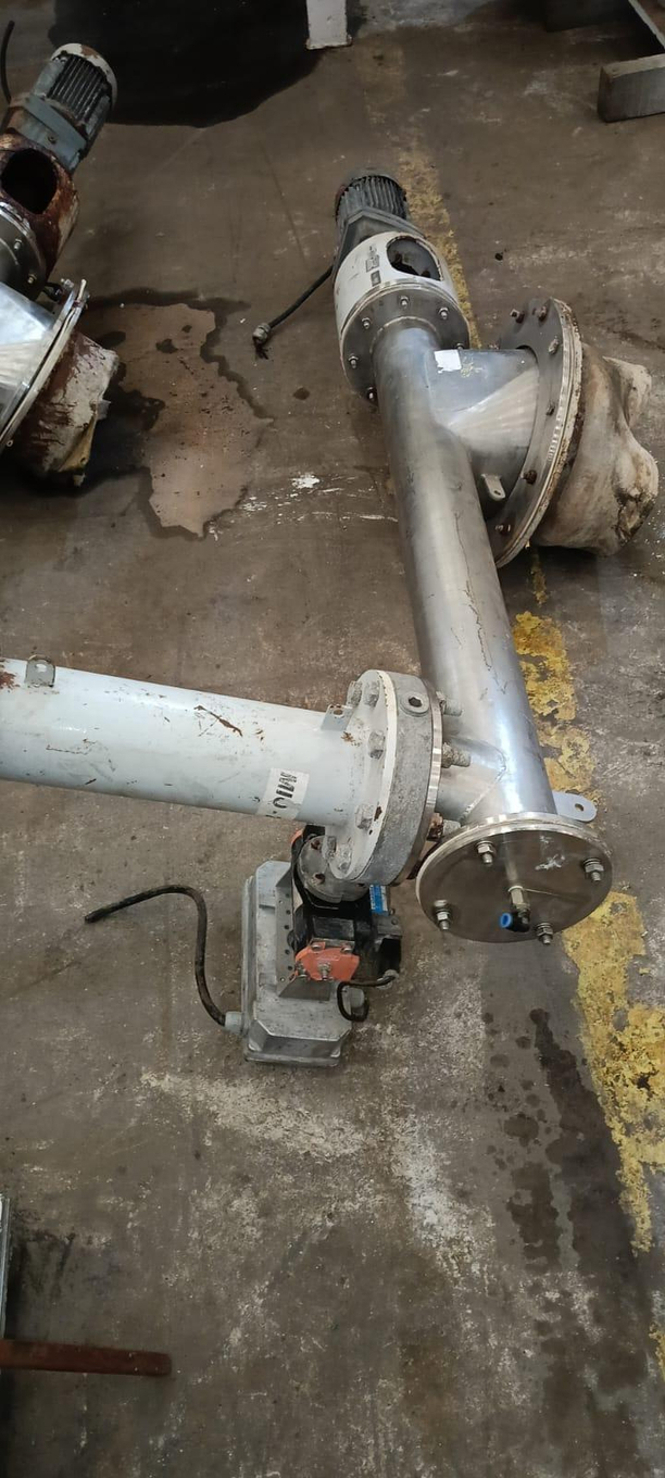 Foto de ROSCA TRANSPORTADORA EM AÇO INOX, COM VALULA ATUADOR ELETRICO