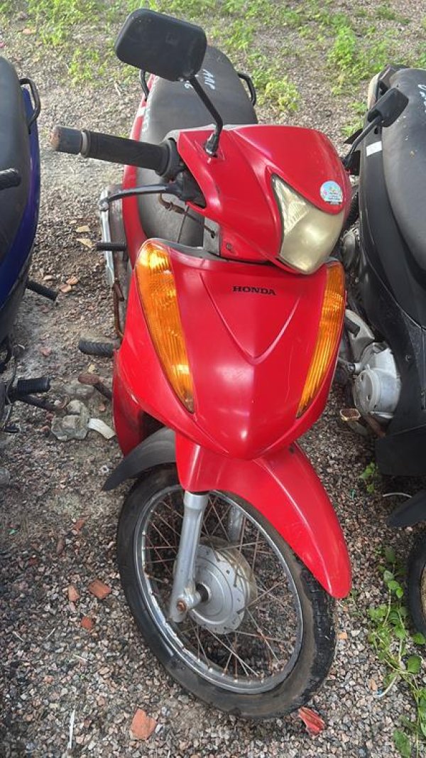 Foto de HONDA/BIZ 100 KS, ANO/MOD 2012/2013, COR VERMELHO, COMBUSTIVEL GASOLINA, PLACA OHK5491 - AL, RENAVAM 508613230, ID CHASSI 9C2HC1410DR012751