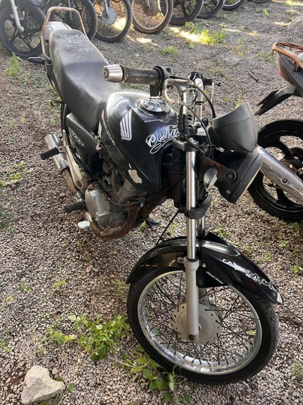 Foto de HONDA/CG 150 SPORT, ANO/MOD 2006/2006, COR PRETO, COMBUSTIVEL GASOLINA, PLACA MVI6593 - AL, RENAVAM 879549734, ID CHASSI 9C2KC08606R800547